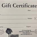 Gift Certificate